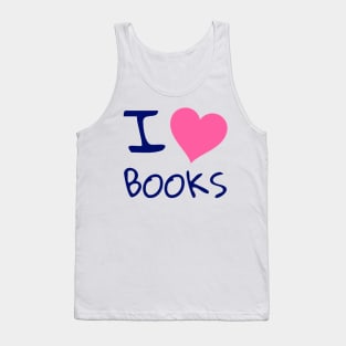 I love books Tank Top